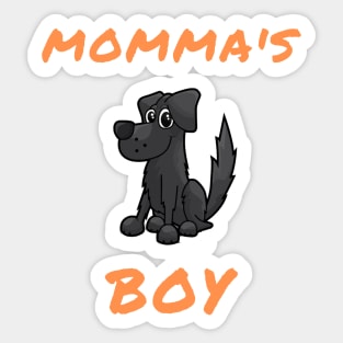 Momma's boy Sticker